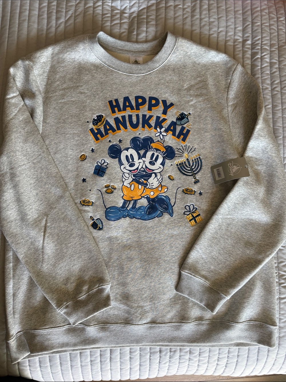 Disney Happy Hanukkah" Graphic Sweatshirt